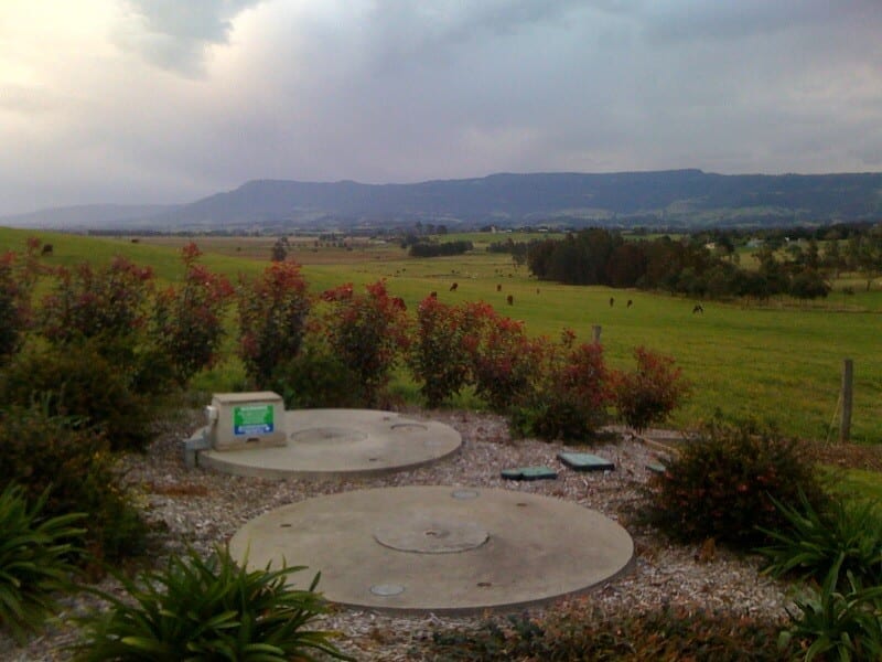 rural dual septic tanks