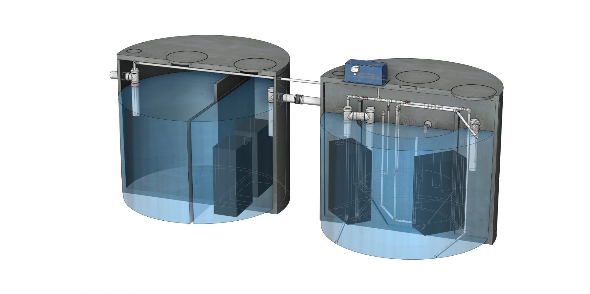 commercial septic tank system
